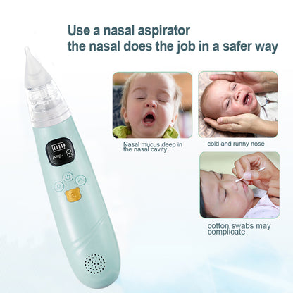 Electric Nose Suction for Toddler, Baby Nasa Aspirator