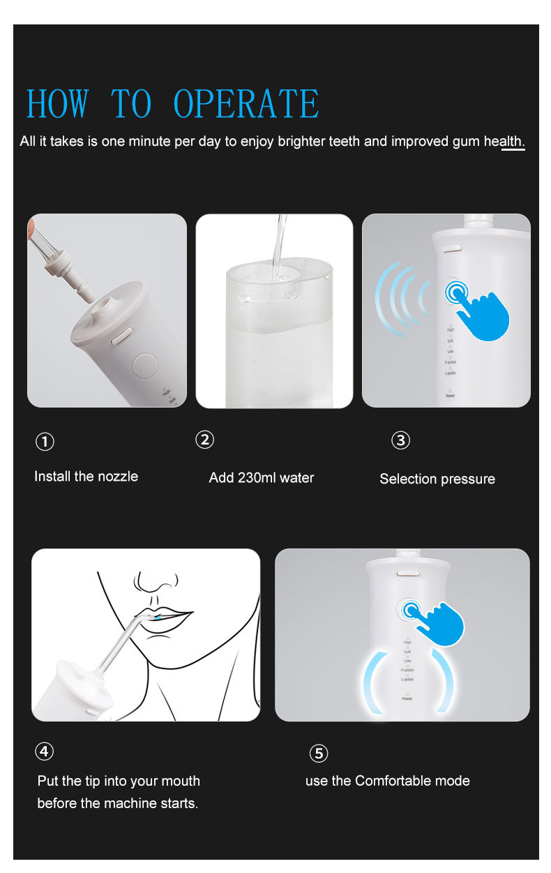 Chinese Factory Supply Oral Irrigator Water Flosser