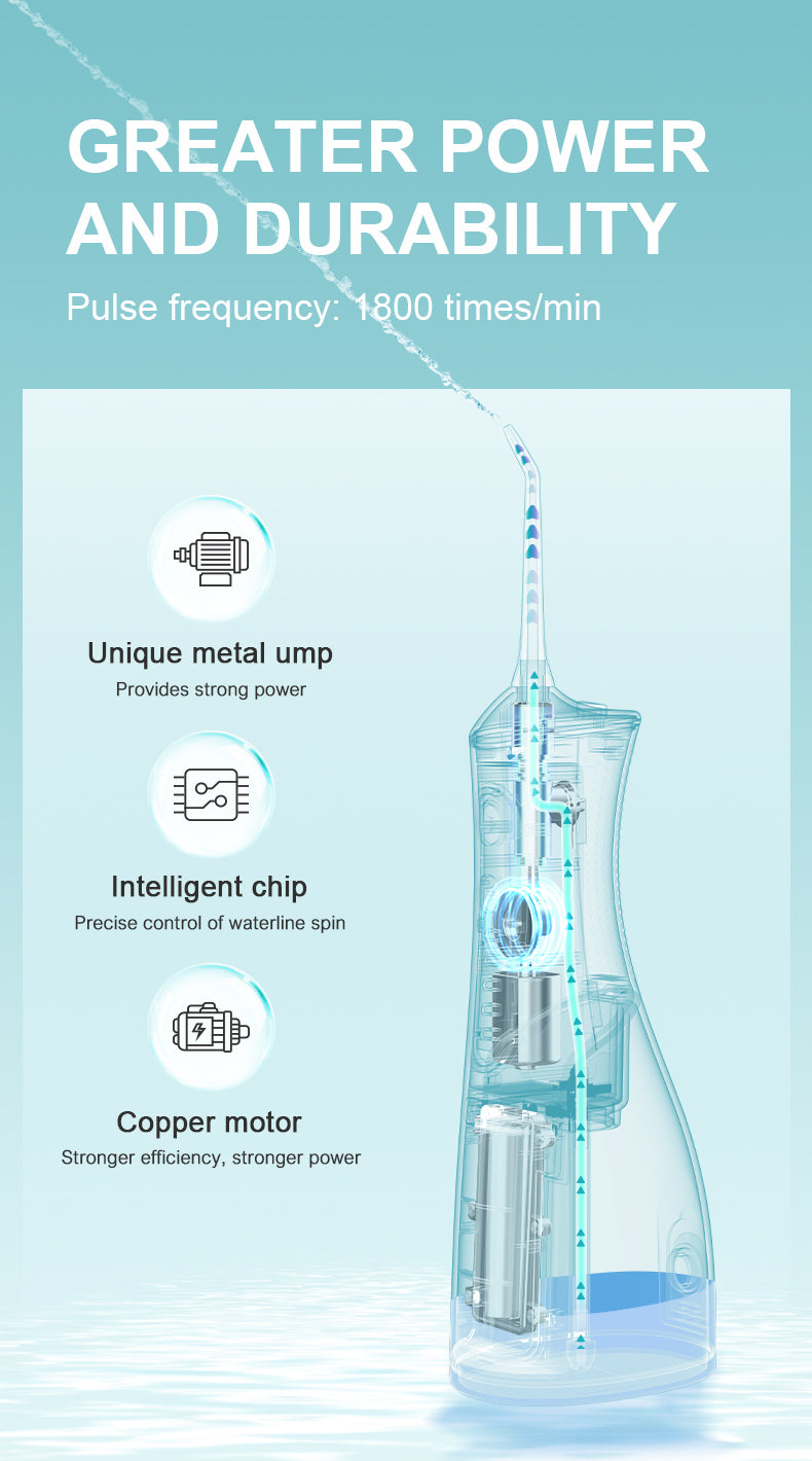 Customize Logo Oral Irrigator Water Flosser