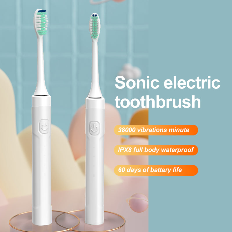 SlimDesign Sonic Toothbrush - Sleek and Portable for Dental Professionals