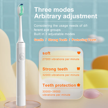 SlimDesign Sonic Toothbrush - Sleek and Portable for Dental Professionals